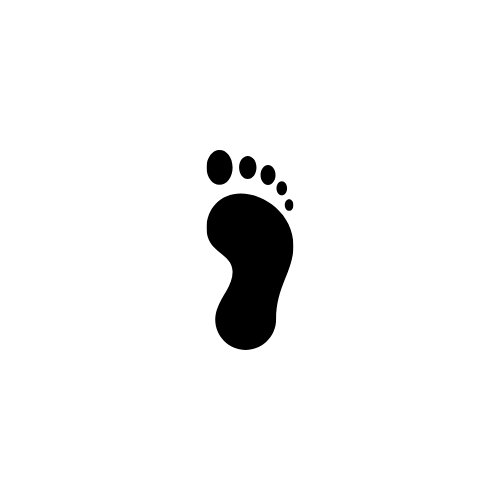 icon of foot